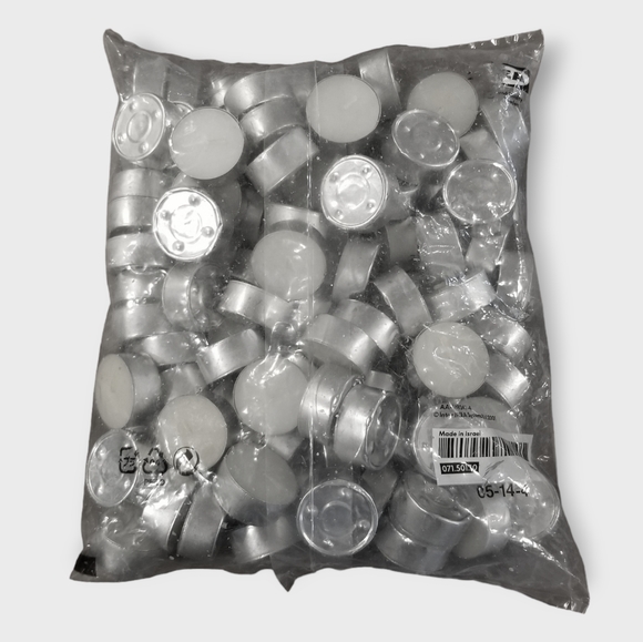 IKEA Glimma Unscented Tealights, 100 - Picture 2 of 2